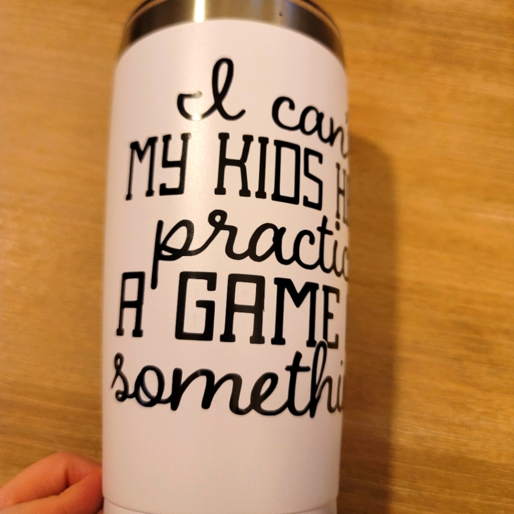 20 oz Tumbler- Handmade My Kids